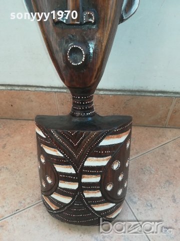 голяма настолна дървена маска-внос швеицария, снимка 4 - Колекции - 21005054