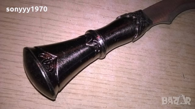 кукри-ретро колекция-крив нож-26см-внос швеицария, снимка 14 - Колекции - 22569251