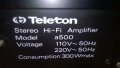 teleton a500 hi-fi stereo amplifier-300watts-внос швеицария, снимка 14