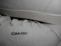 Calvin Klein Women's Imilia Nappa Leather Low-Top Sneakers, White , снимка 12