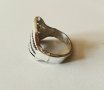 Дамски пръстен от тибетско сребро, снимка 1 - Пръстени - 20760458