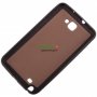 Калъф за телефон Samsung Note1 с матов прозрачен гръб, снимка 1 - Калъфи, кейсове - 15965019