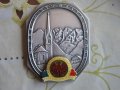 Настолен голям немски медал плакет Тирол с кутия, снимка 3