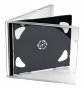 Нова двойна CD BOX 10mm black, Jewel Case for 2cd - черна кутия 