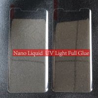 3D UV NANO Стъклен протектор с ТЕЧНО ЦЯЛО ЛЕПИЛО за Huawei P30 PRO / MATE 30 PRO, снимка 4 - Фолия, протектори - 23652285