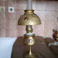 стара газова/газена/ лампа за декорация, снимка 1 - Антикварни и старинни предмети - 21869051