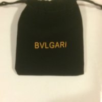 Подаръчна торбичка за бижута Bvlgari   кадифе