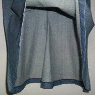 Дънкова пола модел Русалка "H&M" / Летни дънкови шалвари, снимка 8 - Поли - 14363782