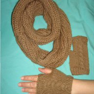Плетени ръкавици - Промоция, снимка 5 - Шапки - 9021125
