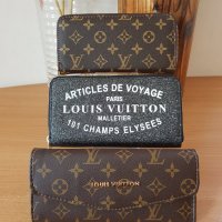 louis vuitton дамско портмоне дамски портфейл код 078, снимка 1 - Портфейли, портмонета - 24442863