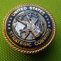 Нагръден знак "UNITED STATES STRATEGIC COMMAND", снимка 1 - Нумизматика и бонистика - 22619455