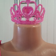 Налична Барби принцеса русалка с коронка-страхотна рокля, снимка 6 - Детски рокли и поли - 7383536