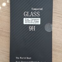 Стъклен протектор за екран Galaxy S7 edge, снимка 1 - Фолия, протектори - 19045683