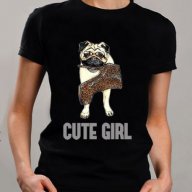 Ново! Страхотна дамска тениска Cute Dog! Поръчай тениска С Твоя Снимка!, снимка 1 - Тениски - 14606511