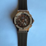 Дамски луксозен часовник HUBLOT клас реплика ААА+, снимка 1 - Дамски - 8412321