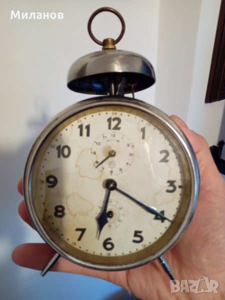 Немски настолен часовник,будилник, снимка 1