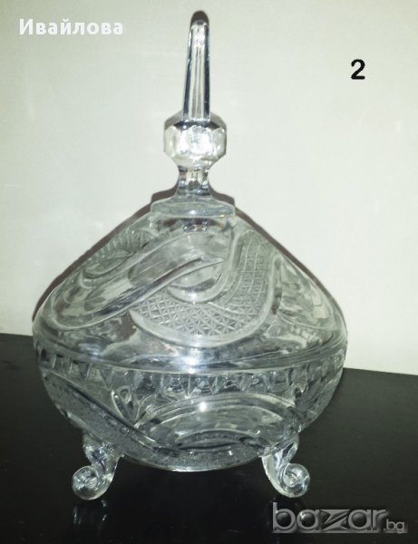 Кристални бонбониери - различни форми и размери, снимка 1