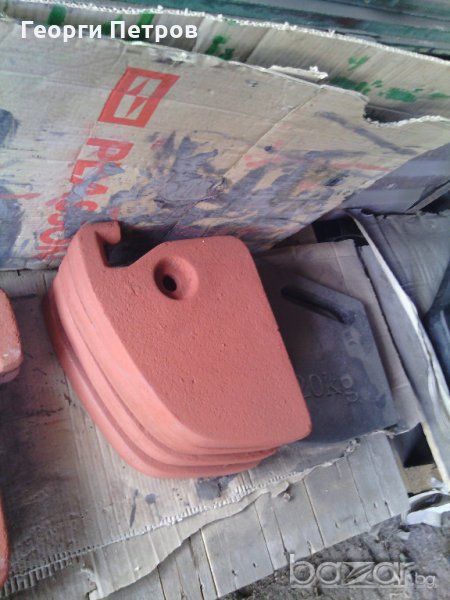 Тежести предни/задни противотежести-тежини от сив чугун за  трактор Болгар, МТЗ, Беларус, снимка 1