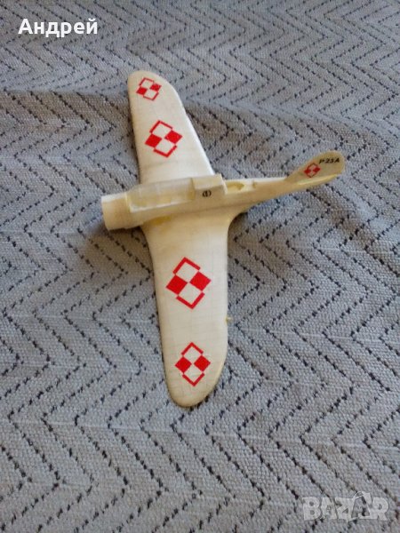 Стара играчка,самолетче, снимка 1