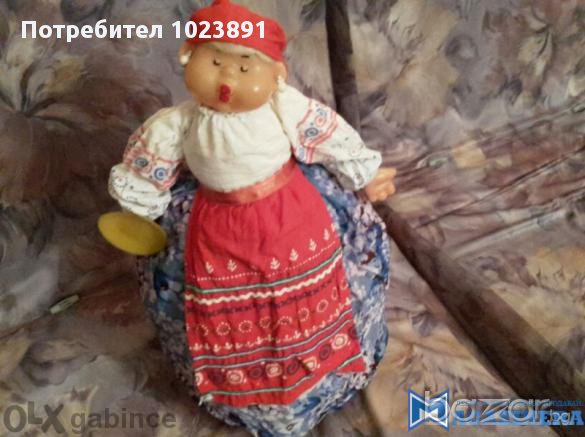 Тулски-руски самовар с кукла, снимка 1