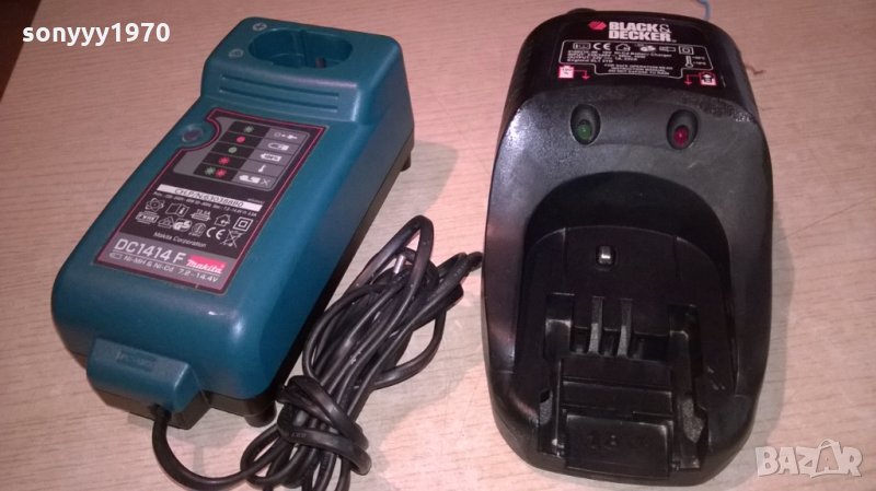 makita & black decker charger-здрави зарядни-135лв броика, снимка 1