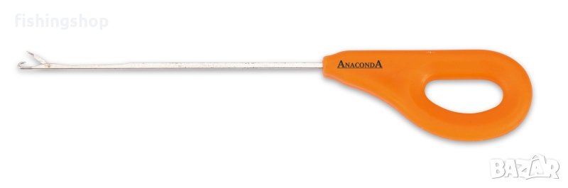 Игла за за монтаж(флуоро-оранжев) - Anaconda Candy Boilie Needle 10cm fl.orange New 2019, снимка 1