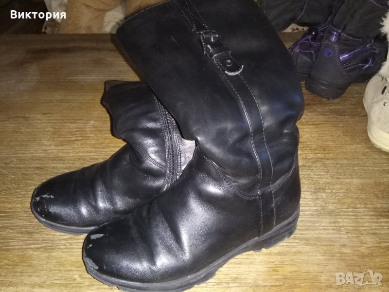 Черни ботуши за момиче, снимка 1