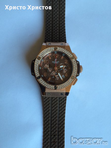 Дамски луксозен часовник HUBLOT клас реплика ААА+, снимка 1