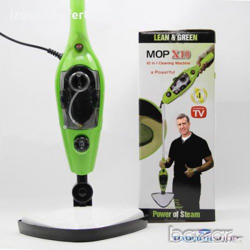 Стийм Моп Х10 10 части в 1 уред за почистване на дома и офиса steam mop x10, снимка 1