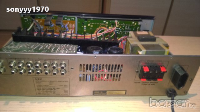 nec a800e stereo amplifier-400watts-made in japan-внос швеицария, снимка 9 - Ресийвъри, усилватели, смесителни пултове - 11453872