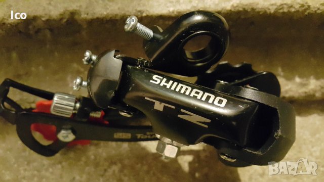 Shimano tz tourney заден дерайльор оптегач, снимка 2 - Части за велосипеди - 23722595