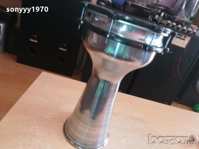 BIGG BASS-NEW FACE-НОВА тарамбука от сирия-голяма и алуминиева, снимка 8 - Ударни инструменти - 21222691