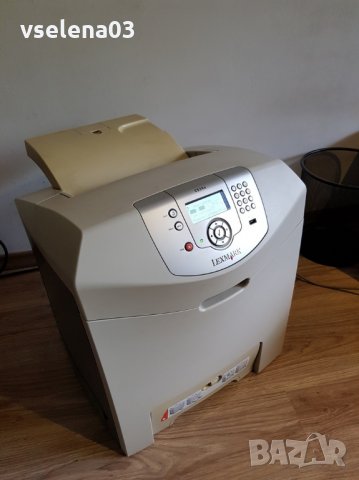 Цветен лазерен принтер lexmark C534n, снимка 1 - Принтери, копири, скенери - 14663496