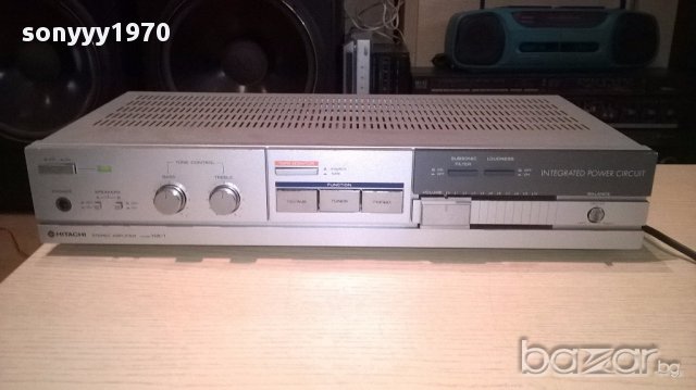 hitachi ha-1 stereo amplifier-made in japan-внос швеицария