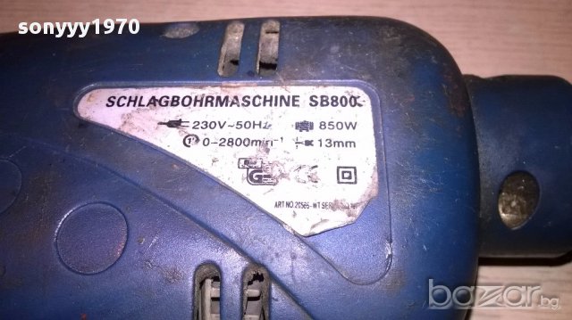 Бормашина-850w-внос швеицария, снимка 9 - Бормашини - 16950630