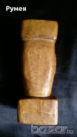 Стара дървена фигура , снимка 4 - Декорация за дома - 16620546