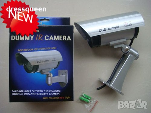 1100 Фалшива камера за видеонаблюдение Голяма, снимка 6 - Други стоки за дома - 24917034