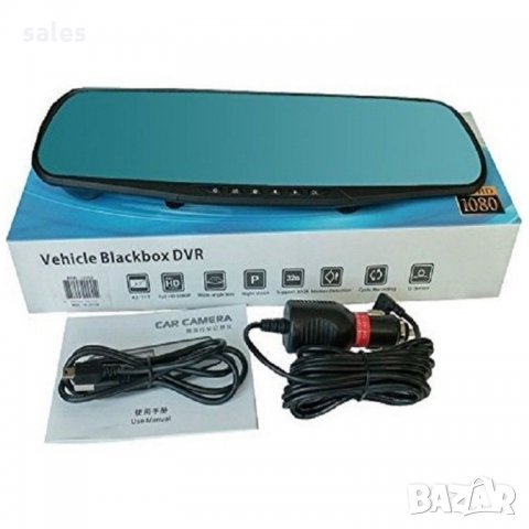 Видеорегистратор / Огледало за автомобил– камера за кола DVR за кола, снимка 2 - Аксесоари и консумативи - 21931552