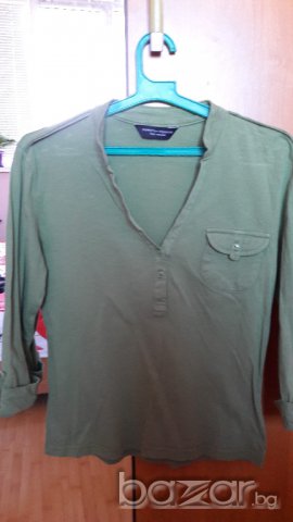 Дамска памучна блуза резидава, снимка 1 - Ризи - 16161964