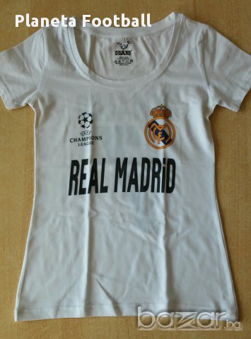 Дамска Фен Тениска на Реал Мадрид !REAL MADRID, снимка 11 - Фен артикули - 7358554