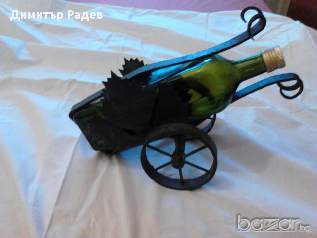 Декоративна стойка за уиски Ретро--Ковано желязо 