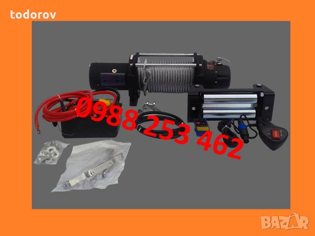 Професионални Електрически Въжени Лебедки за Джипове и Пътна помощ 13500LB,8000LB, 5500LB, 3000LB, снимка 3 - Аксесоари и консумативи - 22692928