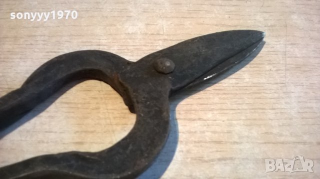 стари ножици за ламарина-27см-ковано желязо, снимка 9 - Колекции - 23056589