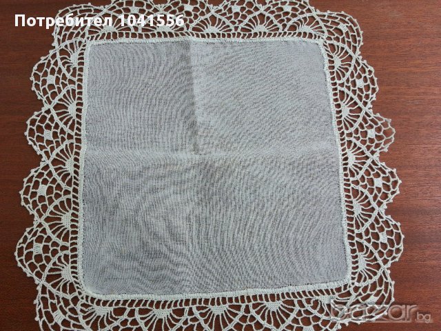 кърпички с дантела  плетени на една кука , снимка 1 - Антикварни и старинни предмети - 11102776