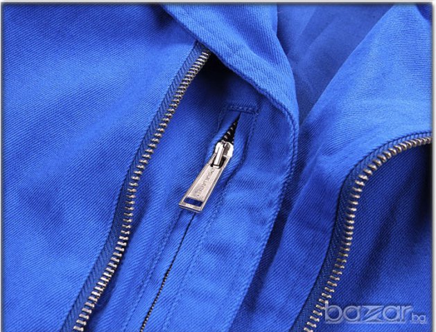 DSQUARED D2 BLUE PAINTED DENIM Мъжко Дънково Яке size S, снимка 7 - Якета - 6428653