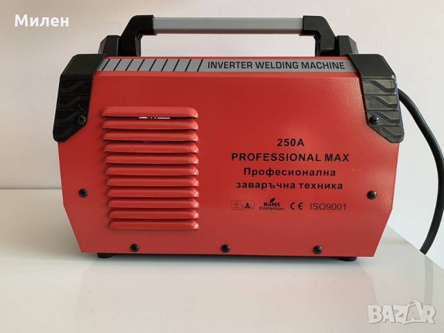 Електрожен 250Ампера PROFESSIONAL /серия RED/ - Промоция на Електрожени, снимка 4 - Други машини и части - 23802877