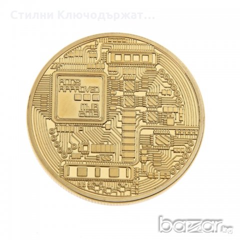 Bitcoin Биткойн колекционерска позлатена монета Промоция, снимка 5 - Подаръци за рожден ден - 20013523