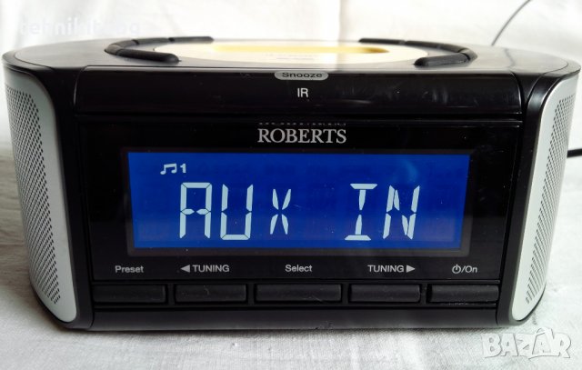 ⭐⭐⭐ █▬█ █ ▀█▀ ⭐⭐⭐ ​ROBERTS CRD-42 iDream - страхотно DAB/FM/RDS радио с iPod/iPhone докинг, часовник, снимка 3 - Радиокасетофони, транзистори - 25027729