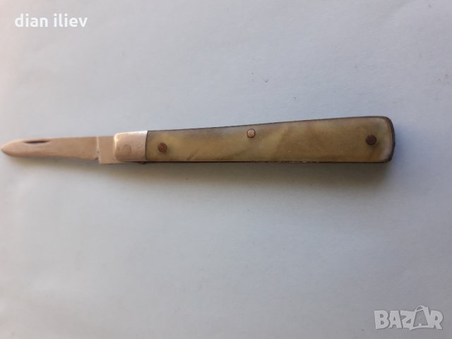 Стара сгъваема мини Ножка, снимка 6 - Колекции - 26183938