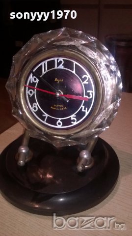 АНТИКА-Масивен руски часовник за колекция/ремонт 20х20см, снимка 8 - Антикварни и старинни предмети - 17922230
